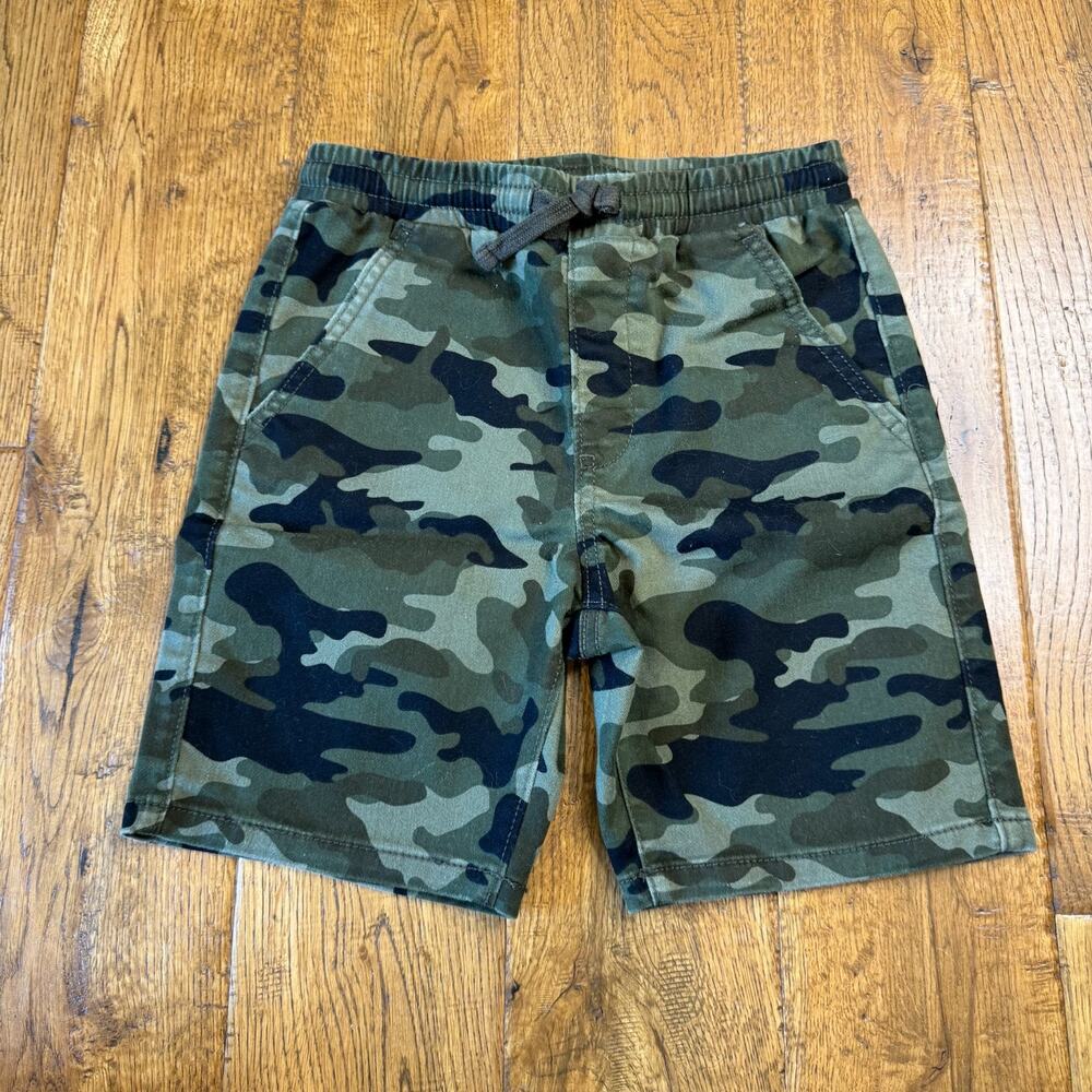 Lot of 6 Boys Summer Clothing Sz 6 Shirts, Shorts, Camo, Shark, SONIC, Sirenhead - Picture 11 of 13